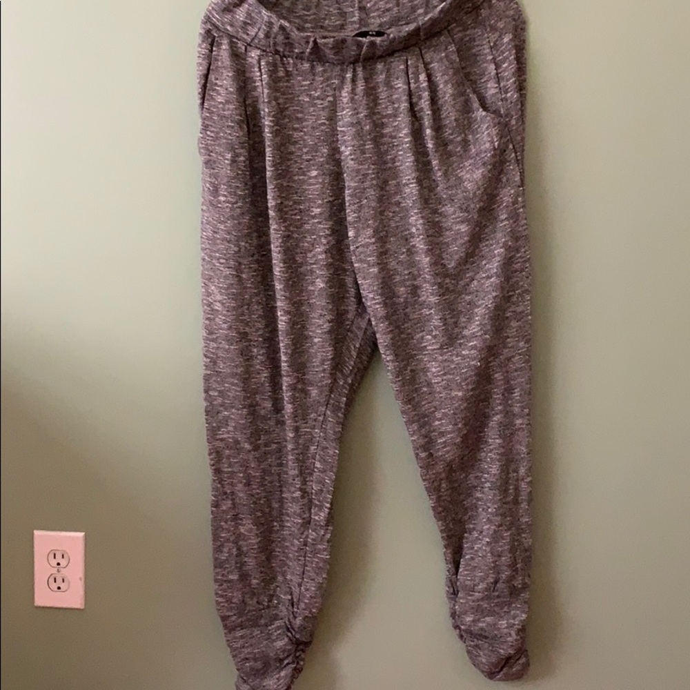 Gray joggers